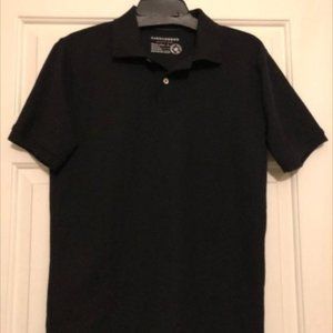 Mens size Small black polo shirt